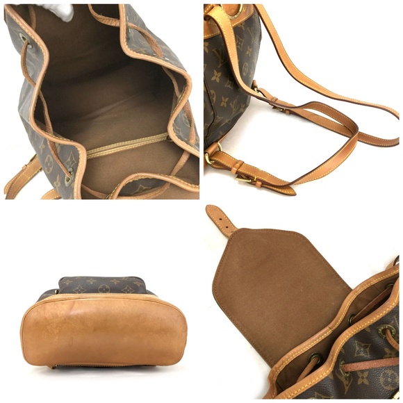 Auth Louis Vuitton Montsouris PM BackPack L84BP441 - Picture 6 of 8